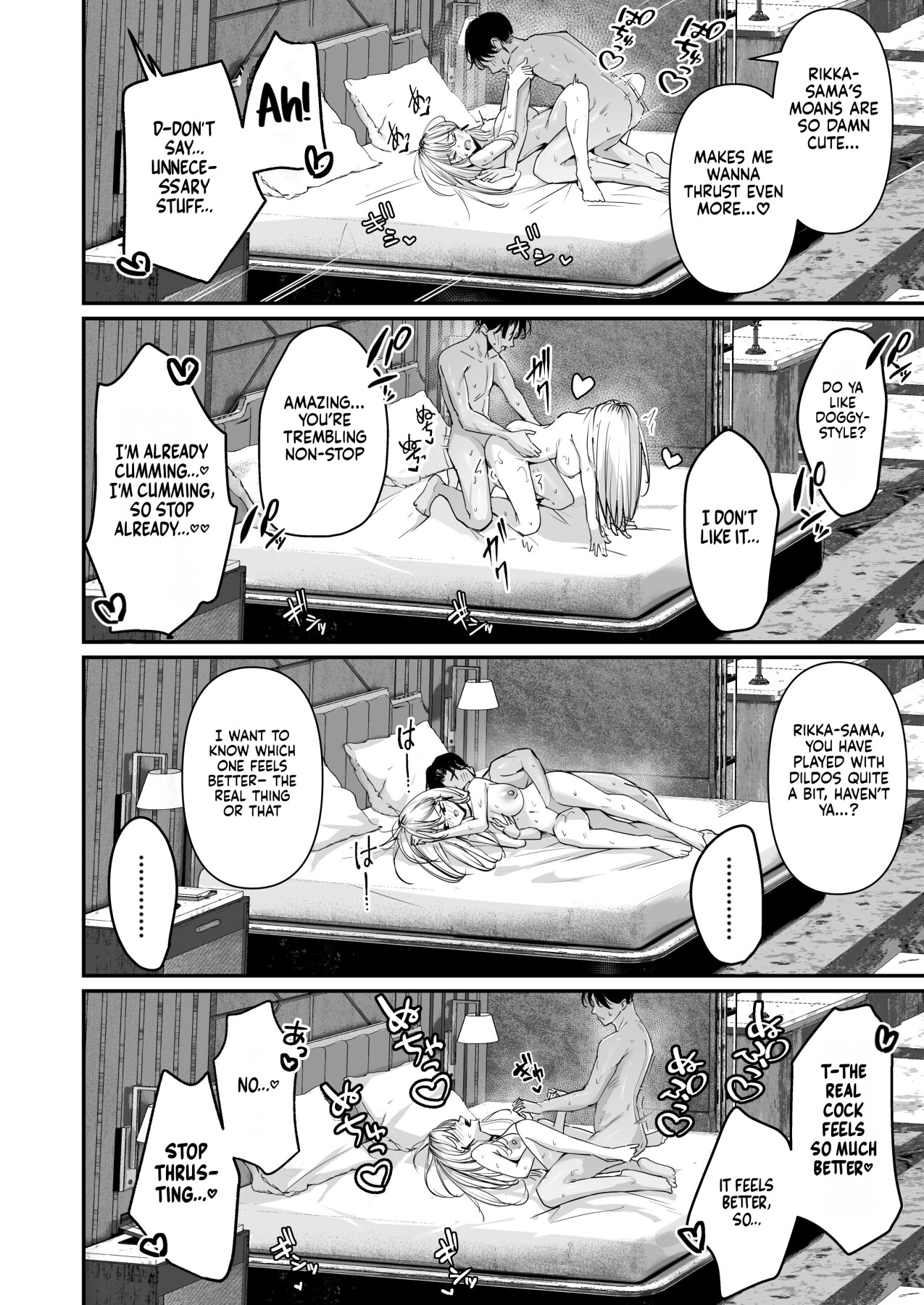 Hentai Manga Comic-The Story of How I'm Treated Like a Living Dildo by a Big-Titted Rich Gyaru Who Has No Interest in Being Lovey-Dovey-Read-21